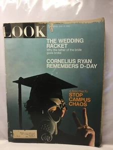 Look - June 10, 1969, The Wedding Racket, Cornelius Ryan Remembers D-Day - Picture 1 of 1