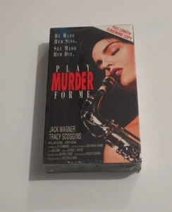 Play Murder for Me [VHS 1991]  Full Length Screening Copy NEW - Picture 1 of 4