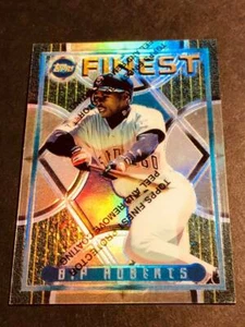 1995 Topps Finest Refractor w/peel Bip Roberts Padres #85 - Picture 1 of 2