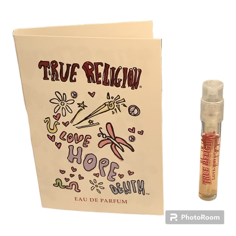 Love Hope Denim True Religion Mujer Muestra Frasco 0.05oz 1.5ml Edp Spray ¡Nuevo! Foto 1 de 1