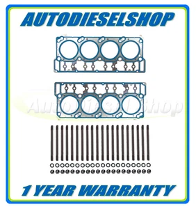 6.0L Powerstroke Diesel VT365 Cylinder Head Studs With OEM Ford Head Gasket 20MM - Bild 1 von 1