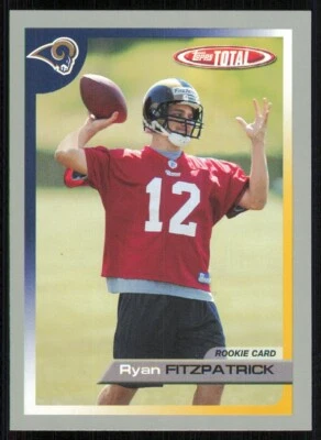 2005 Topps Total Silver #458 Ryan Fitzpatrick - Image 1 of 2