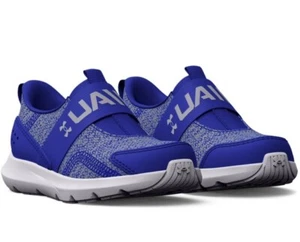 New Under Armour Surge 3 Baby/Toddler Slip-On Running Shoes Boys Size 6 K Blue - Picture 1 of 4