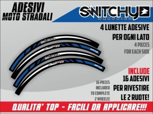 Grafik Dekor Aufkleber Fast Blue 2 Rad Rims Triumph Street Triple 675 - 675 R - Bild 1 von 1