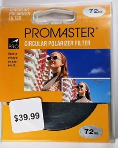 72mm Circular Cir Polarizing Polarizer Lens Filter C-PL CPL Polarizing E72 E-72 - Imagen 1 de 5