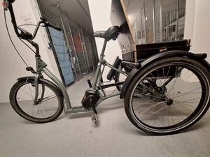 E-Bike Dreirad für Erwachsene, Pfautec, Bafang, gebrauchte, grün - Bild 1 von 5