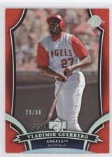 2005 Upper Deck Sweet Spot Platinum /99 Vladimir Guerrero #10 HOF