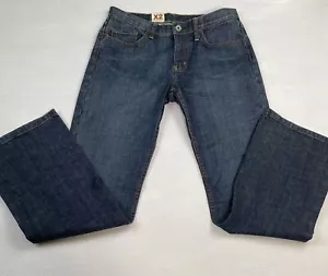 X2 Denim Laboratory Women's Sz 6 Reg Boot Cut Dark Sulphuric Wash Waist 31 Jean - Picture 1 of 11