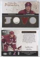 2007-08 O-Pee-Chee Premier Remnants Quad /25 Ed Jovanovski #PR-EJ