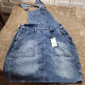 Judy Gonna Blu Donna 2XL Blu Vestito Salopette Estiva Nuova Con Etichette - Foto 1 di 8
