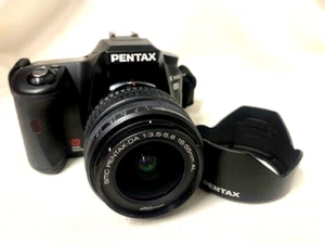Pentax K100D Digital SLR Camera (18-55mm Lens Kit)-Used - Picture 1 of 7
