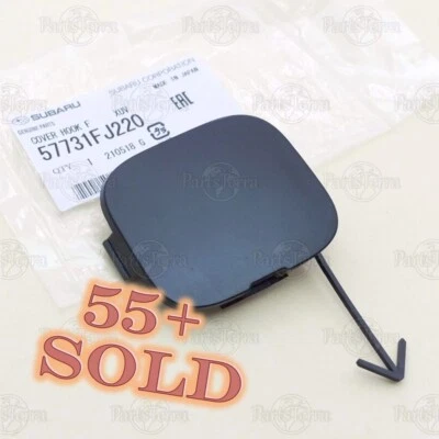 CUBIERTA DE PARACHOQUES ORIGINAL SUBARU FR RH GANCHO DE REMOLQUE TAPA DE OJO 13-15 XV CROSSTREK 57731FJ220 Foto 1 de 4