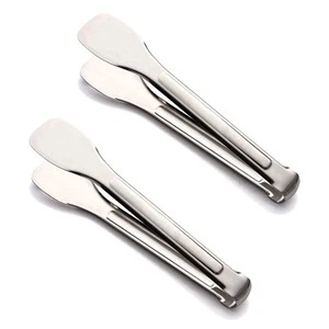 2Pcs 9-Inch Cooking Tongs, Stainless Steel Serving Tongs for Barbecue, Cookin... - Picture 1 of 1