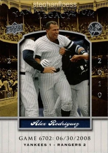 2009 Upper Deck Yankee Stadium Legacy #6702 Alex Rodriguez - Bild 1 von 1