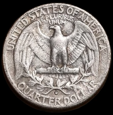 Quarto di dollaro USA 1953 in argento - Immagine 1 di 2