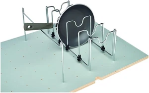 Rev-A-Shelf 5DCD-1 Wood Classics 7-3/4"W Wire Frame Drop In Pot - Chrome - Picture 1 of 4