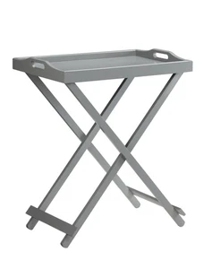 Convenience Concepts Designs2Go 22 Inch Grey Tray Table Fully Assembled - Picture 1 of 5