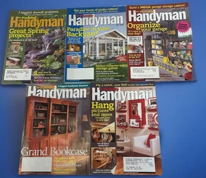 The Family Handyman Magazine, 2006 March, May, Sept, Nov. Dec/Jan. Set of 5 - Picture 1 of 1