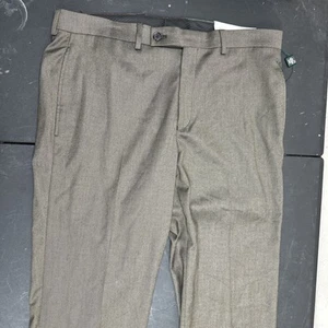 NWT Ralph Lauren UltraFlex Classic Fit Dress Pants Mens 34x30 Front Pleated Cuff - Picture 1 of 10