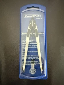 Weems & Plath Ultralight Divider #176 7 Zoll im Koffer Navigationswerkzeug - Bild 1 von 3