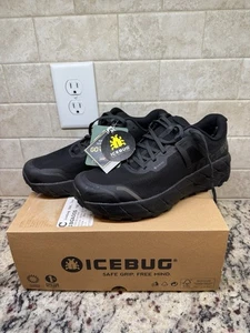 Icebug Arcus Bugrip GTX Schuhe – NEU Herren US Größe 8 schwarz Neu mit Etikett schneller Versand - Bild 1 von 7
