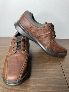 Colección Clarks Hombres 11.5 Cuero Marrón Informal Oxford 21938 Cotrell Walk - Imagen 1 de 10