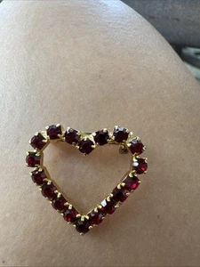 Vintage Heart Brooch - Picture 1 of 2