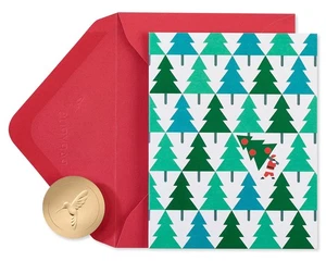 Papiro Cartoline di Natale in Scatola con Buste, Sii Allegro e Luminoso, Glitter-Fr... - Foto 1 di 7