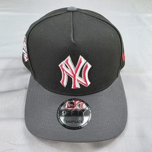 New York Yankees 9FIFTY Adjustable Cap - NY MLB New Era 950 Hat - Dark Graphite - Picture 1 of 8