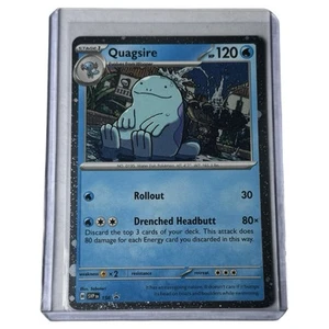 Quagsire 156 Scarlet & Violet Black Star Promo Cosmos Holo Pokemon Card TCG Nm - Picture 1 of 2
