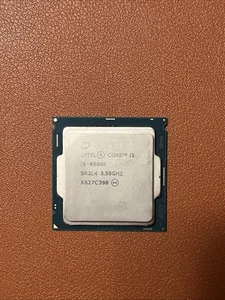 Intel Core i5-6600K SR2L4 3.5GHz Base 3.9GHz Boost CPU Processor LGA1151 - Photo 1/1