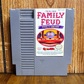 GameTek Family Feud - Nintendo NES Cartridge NTSC-U/C (US/Canada)-Clean/Tested