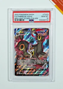 Pokemon PSA 10 Umbreon Vmax #TG23 Full Art Strahlende Sterne 2022 Deutsch - Bild 1 von 3