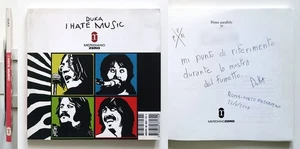 Duka I Hate Music Meridiano zero Autografato 2008 Illustraz. Valerio Bindi e MP5 - Imagen 1 de 11