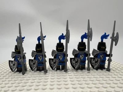 5 Pack LEGO Black Falcon Knights Minifigures – Army Builder Set – Free Shipping - Image 1 of 4
