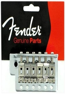 Fender Vintage-Stil Standard Strat CHROM Tremolo Brücke Montage Gitarre - Bild 1 von 6