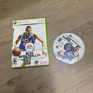NCAA Basketball 09 (Microsoft Xbox 360, 2008) Missing Manual Tested & Working - Picture 1 of 10