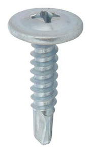 Hillman 561067 Phillips Truss Head Coarse Thread Sheet Metal Screw 8 x 3/4 in. - Picture 1 of 1
