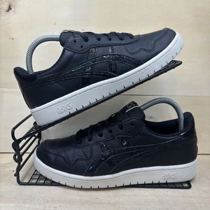 Asics Japan S Black Women's Size 5.5 Trainers Black White Lace Up - Picture 1 of 16