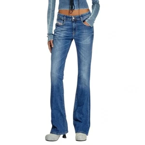Diesel D-Ebbey Bootcut Low Waist Jeans Damen 31 Medium Wash  - Bild 1 von 10