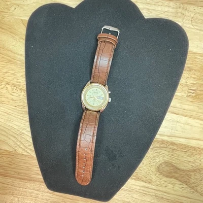 Ricoh 21 Jewels Automatic Watch Leather Band - Image 1 of 4