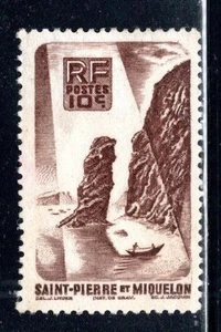 FRANCE COLONIES SAINT PIERRE MIQUELON  AFRICA  STAMPS   MINT HINGED LOT 1115BA - Picture 1 of 1