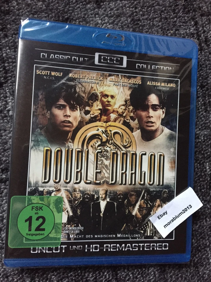 DOUBLE DRAGON - Blu-ray - Region FREE - Mark Dacascos, Alyssa Milano, Scott Wolf - Image 1 of 2