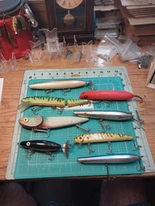 Vintage Arbogast. Cordell.sea Hang .and More gebrauchte große Kunstköder - Bild 1 von 4