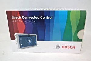 Bosch BCC100 5-inch Full Color Touchscreen Thermostat Wifi Programmable NEW  - Picture 1 of 4