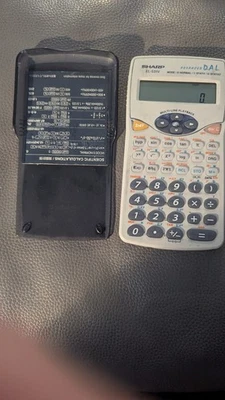 Sharp EL-531V Advanced D.A.L.  With Cover Scientific Calculator Tested - Image 1 of 4