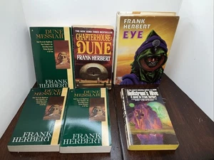 Frank Herbert 6 PB Books 3 Dune Messiah, Chapter house Dune Eye Hellstrom’s - Bild 1 von 18