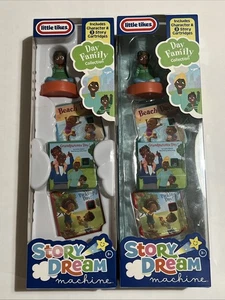 ✔️Little Tikes Story Dream Machine Libros Día Familia. x2, NUEVO - Imagen 1 de 7