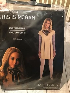 This Is M3gan Adult Costume Size Medium (6-8) -NEW - Picture 1 of 2