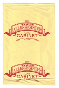 2009 Topps Allen & Ginter Cabinet Card Box Topper new Factory Sealed - Picture 1 of 2